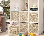 6 Pack Fabric Storage Cubes With Handle, Foldable 13X13 Inch Large Cube ... - $65.99