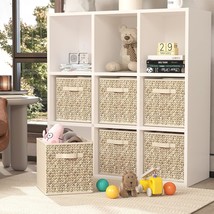 6 Pack Fabric Storage Cubes With Handle, Foldable 13X13 Inch Large Cube ... - £51.89 GBP