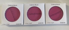 (3) PACK! NEW!  BODYOGRAPHY  ( 6710 DAHLIA ) CREAM/ CREME BLUSH - 0.12OZ... - £35.25 GBP