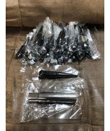24Pc 4.5&quot; TALL BLACK M14x1.5 SPLINE SPIKE LUG NUT+KEY FIT FORD/LINCOLN/R... - $40.69 CAD