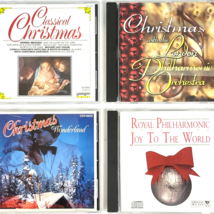 Christmas Classical Orchestra 4 CD Bundle Royal London Philharmonic Mantovani - £17.46 GBP