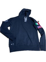 Adidas Juventus x NASA Double Knit Hoodie JE3129 Black (Men&#39;s Small) S - $67.32