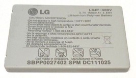 Battery LGIP-400V For LG Ally VS740 Fathom VS750 Original Standard 1500mAh 3.7V - £3.87 GBP