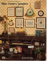 Canterbury Designs Mini Country Samplers Collection 1 Counted Cross Stitch 1981 - $6.49