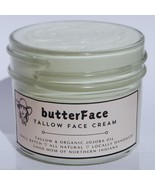 Tallow Face Moisturizer, Handmade, Organic Jojoba Oil, butterFace by Cha... - $24.00