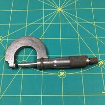 Vintage Starrett No. 230 Micrometer 0-1&quot; with Locking Nut &amp; Ratchet Top ... - $26.00