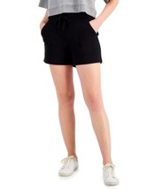 allbrand365 designer Womens Activewear Lounge Shorts,Deep Black,X-Small - $25.19