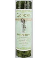 Prosperity Pillar Candle with Goddess Necklace - $25.00