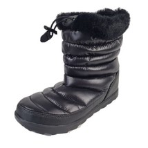 The North Face Women Bootie Fur Thermal Micro FL C315ZT1 Waterproof Black Size 8 - £86.52 GBP