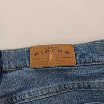 Denim Riders Women's Size 16M Blue Straight Leg Cotton Blend Denim Jeans (34×30) image 3