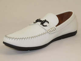 Men's Driving Shoes GENIO Turkey Casual Dress Genuine Leather 120741706 White image 3