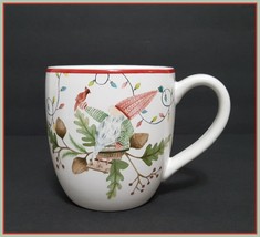 NEW Pottery Barn Forest Gnome Christmas Mug 22 OZ Stoneware - $26.99