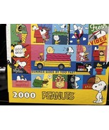 2000 Pc Peanuts Puzzle Summer Goes By Too Fast - $129.99