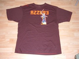 AZZURE brown short sleeve T shirt AZZURE short sleeve graphic T shirt 2X - £2.30 GBP