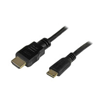 Startech HDMIACMM1 1FT MINI HDMI TO HDMI CABLE M/M HIGH SPEED MCRO HDMI ... - $34.53