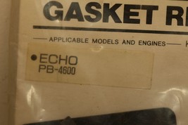 Genuine Echo PB4600 Backpack Blower Gasket Repair Kit 889000-08262  8890... - $14.67