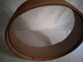 Vintage wooden sieve, antique handmade flour sieve for decorations.-
sho... - $32.67