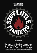 Stiff Little Fingers repro wall poster 89cm x 63cm punk sex pistols alternative - £31.59 GBP