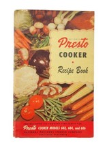 VINTAGE 1951 NATIONAL PRESTO COOKER MODEL 603 INSTRUCTIONS &amp; RECIPE BOOK - £7.91 GBP