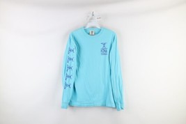 Vintage Streetwear Mens Small Spell Out Kona Hawaii Surfing Long Sleeve ... - £23.56 GBP