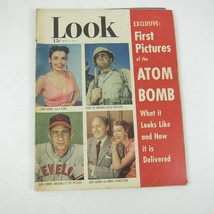 Vintage LOOK Magazine May 1951 Lena Horne, Jack Benny, Bob Lemon, Atom Bomb Pics - £19.65 GBP