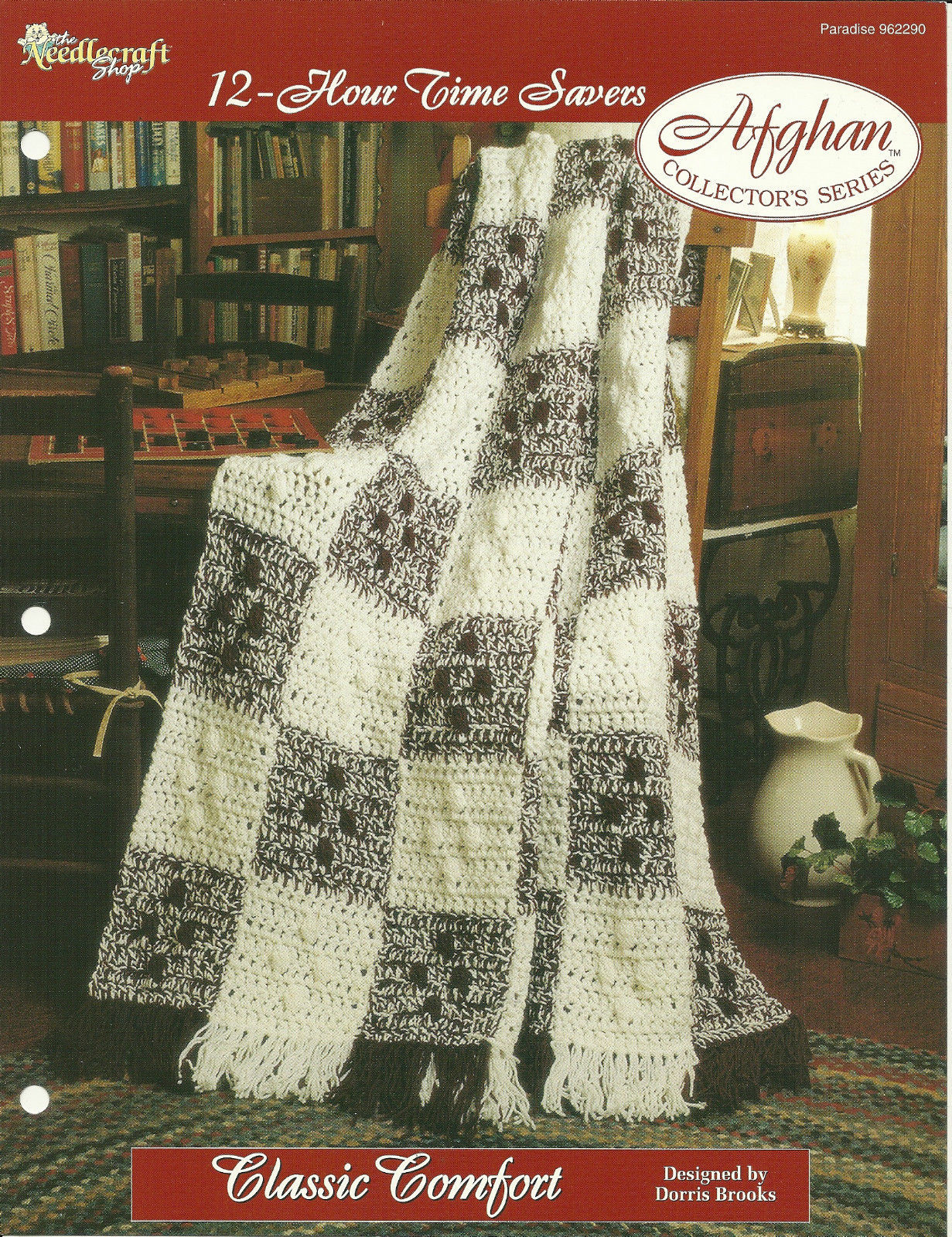 Primary image for Needlecraft Shop Crochet Pattern 962290 Classic Comfort Afghan Collectors Series
