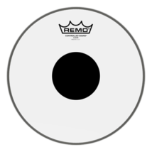 Remo 10&quot; Controlled Sound Black Dot Batter, Clear - £16.06 GBP