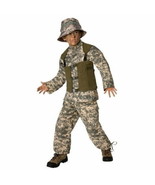 Living Fiction - Delta Force Child Small 4-6 Camouflage - Jacket Pants Vest Hat - $29.95