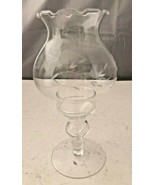 Vintage Princess House Heritage Crystal Candle Lamp Holder Centerpiece #410 - $14.50