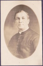 Pere Sormany Catholic Priest 1920s RPPC Photo Postcard #1 - £13.77 GBP