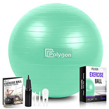 Polygon Exercise Ball - Professional Grade Anti-Burst Fitness Yoga Ball for Pila - $121.49