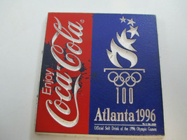 Coca-Cola Magnet 1996 Atlanta Centennial Olympics Red White Blue - £1.55 GBP