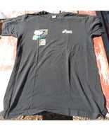Woodstock &#39;94 Black Staff Large Original T-Shirt Asics Target Saugerties... - $1,694.10 MXN