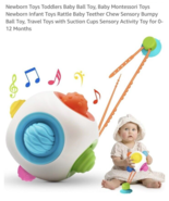Newborn Toys Toddlers Baby Ball Toy Baby Montessori Toys Newborn Infant ... - $27.12 CAD