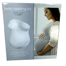 Pregnancy Belly Casting Kit Breast Cast Mothers Keepsake Baby Bump White... - $12.95