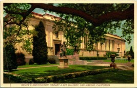 Huntington Library &amp; Art Gallery San Marino California CA UNP WB Postcard B3 - £2.29 GBP