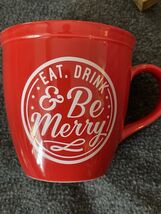 “Eat Drink And Be Merry” Mug Collin’s Fresh &amp; Original Christmas Coffee ... - $12.00