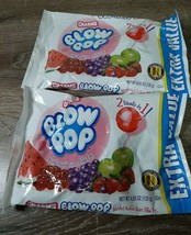 (2) Charms Blow Pops, Fruit Flavor 4.55 oz. Approximately 7 Suckers per Bag. - £11.80 GBP