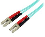 StarTech.com 2m (6ft) LC/UPC OM4 Multimode Fiber Optic Cable, 50/125, 10... - $26.83+