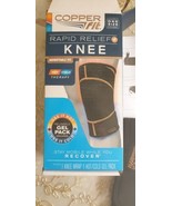 Copper Fit Rapid Relief Knee Adjustable Wrap with Hot/Cold Gel (Open box... - $8.07 CAD