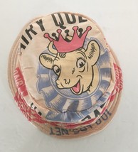 Advertising Dairy Queen Hat Vintage Cow Rare 1950&#39;s Temple Texas Temgo Feed - £48.22 GBP