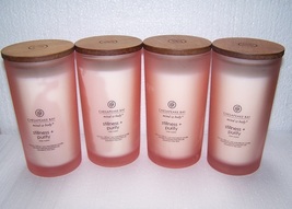 Chesapeake Bay Stillness &amp; Purity Rose Water Scented Candle 12.5 oz - Lot of 4 - £45.23 GBP