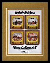 1989 Toyota 4Runner / Corolla Framed 11x14 Vintage Advertisement  - £27.28 GBP