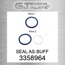 3358964 Seal AS-BUFF Fits Caterpillar (New Aftermarket) - £5.30 GBP