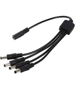 4 Port Power Splitter Cable for Security Cameras 1to4 cctv dvr OEM Zmodo... - $518.45 MXN