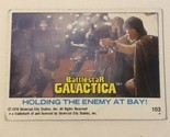 BattleStar Galactica Trading Card 1978 Vintage #103 Dirk Benedict Richar... - $1.97