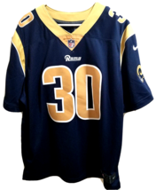 Todd Gurley II LA Rams #30 NFL Nike Dri Fit Stitched Numbers Jersey Size XXL - £110.20 GBP