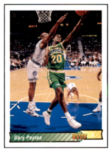 1992 Upper Deck Gary
  Payton   Seattle SuperSonics Basketball
  Card GMMGA - £1.10 GBP
