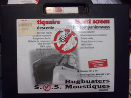 BUGBUSTER  INSECT SCREEN  for door 72&quot; X 36&quot; with CASE - £50.84 GBP