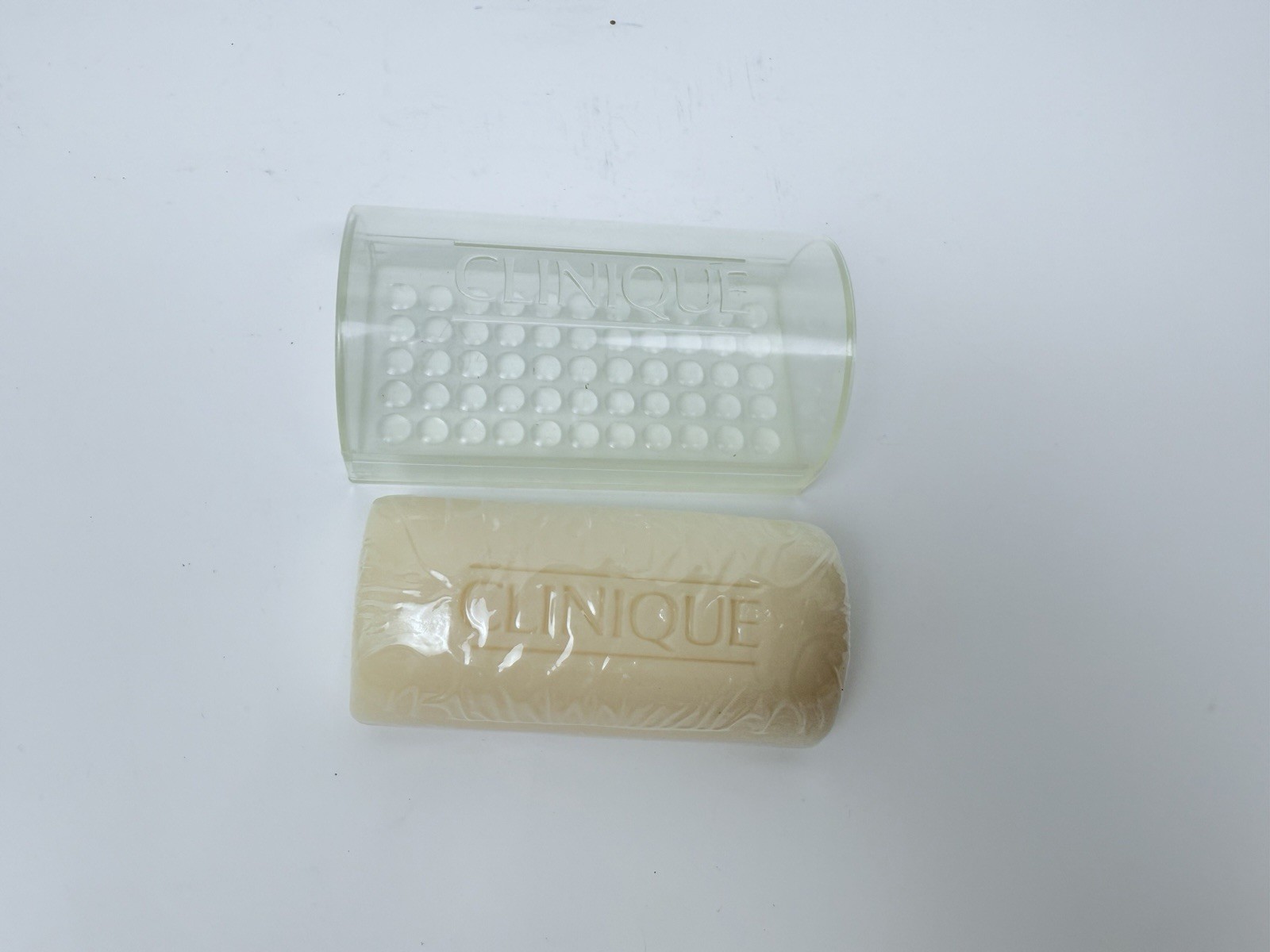 Vintage Clinique Mild Facial Soap Bar Mini 1.5oz Travel Size w/ Clear Sl... - $24.99